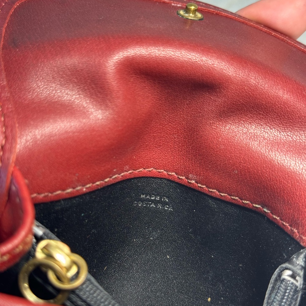 Coach Burgundy Multifunction Wallet - Picture 7 of 11
